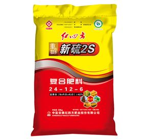 红四方新硫2S复合肥料42%（24-12-6）
