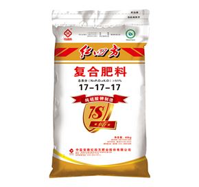 红四方纯硫酸钾复合肥51%（17-17-17）（7S）